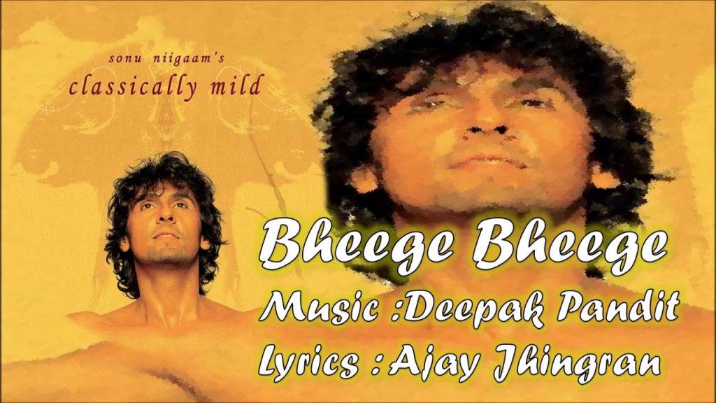 Bheege Bheege Lyrics in Hindi