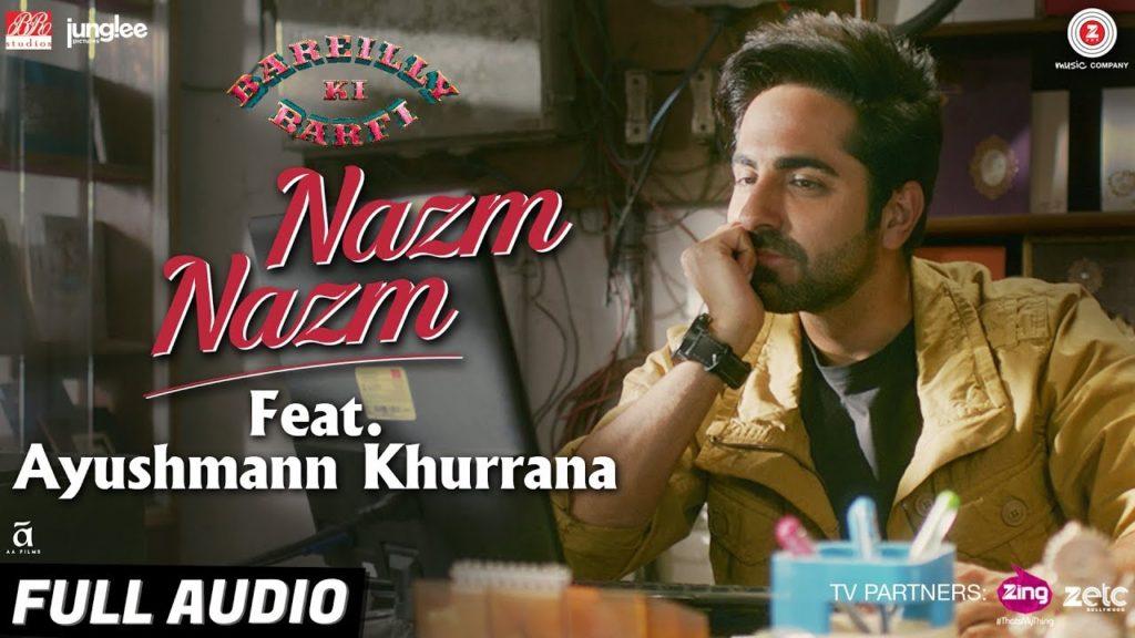 Nazm Nazm (Feat. Ayushmann Khurrana) Lyrics