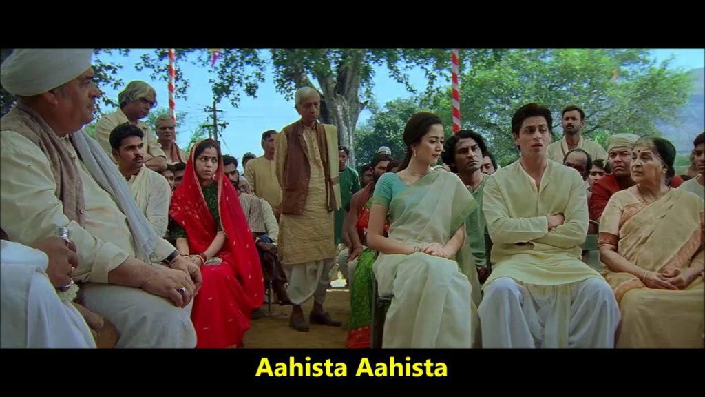 Aahista Aahista Lyrics | Swades | Sadhana Sargam, Udit Narayan.