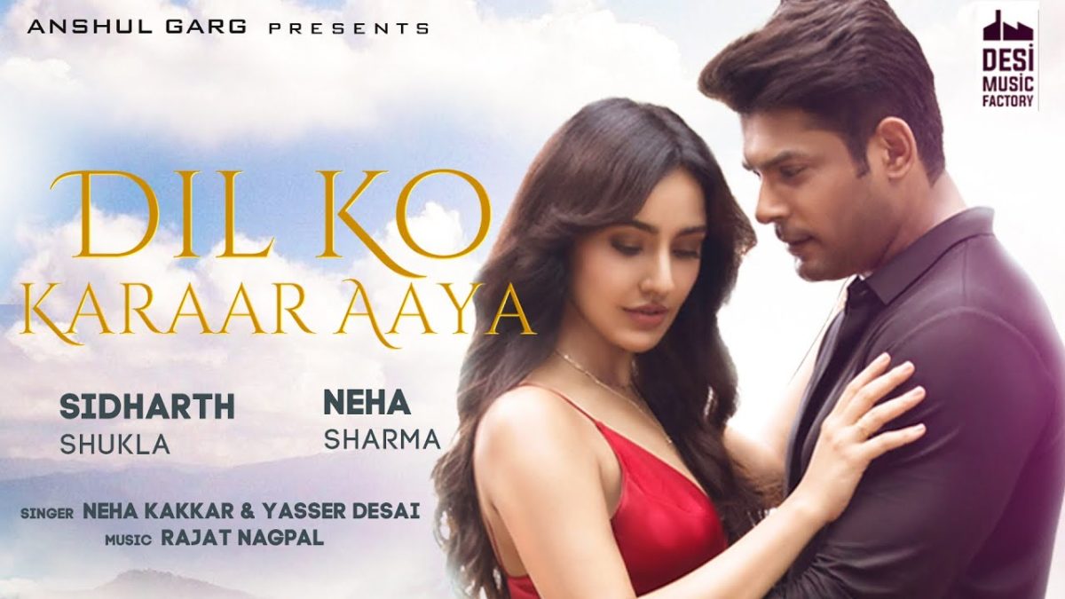 Dil Ko Karaar Aaya (From "Sukoon") Lyrics |  Yasser Desai, Neha Kakkar, Rajat Nagpal | Video