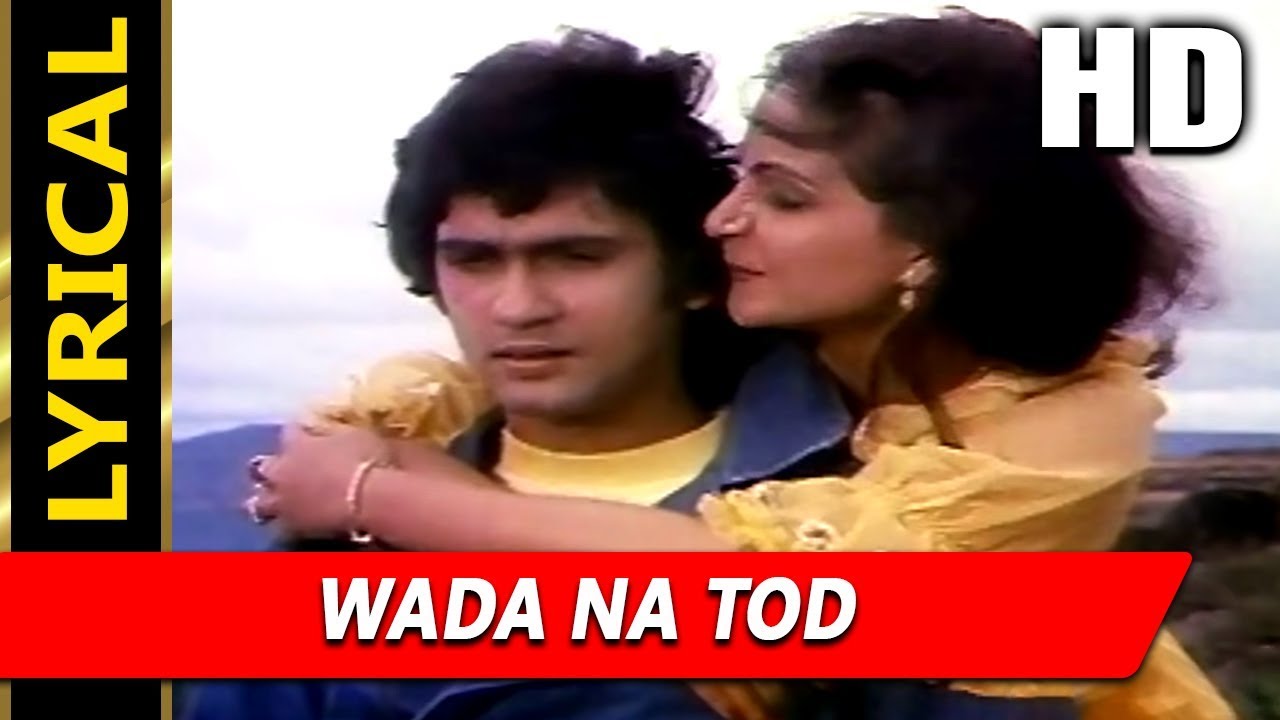Wada Na Tod: Video, Lyrics | Dil Tujhko Diya (1987) | Lata Mangeshkar